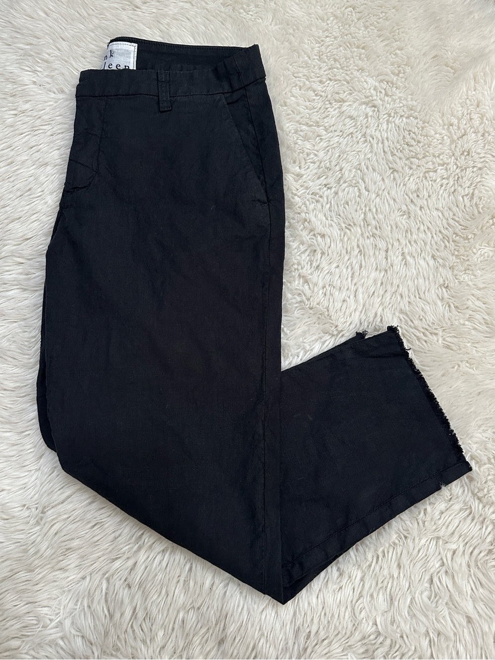 Frank & Eileen Black Wicklow Pants